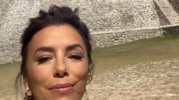 Eva Longoria en Yucatán