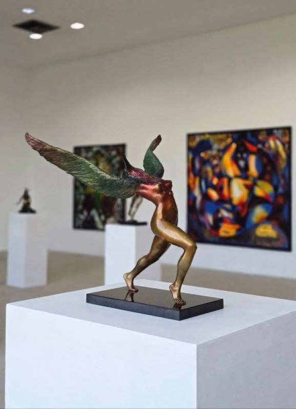 Obras de Zaida del Río, expo Aliento