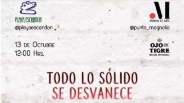 exposición "Todo lo sólido se desvanece"
