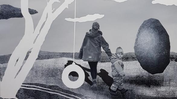 kahn Gallery_Lukas Kubala_In another time_Oil on canvas_100x130_2020 