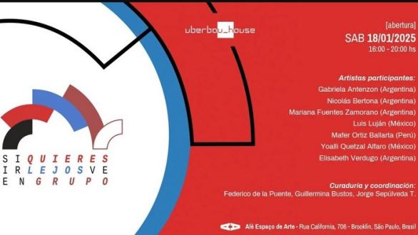 primera exhibición de arte contemporáneo y procesos sociales del Grupo de Estudios Si quieres ir lejos, ve en grupo 