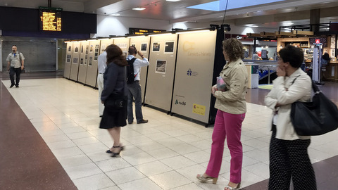  	La estación de Chamartín acoge la exposición Caminos de Hierro