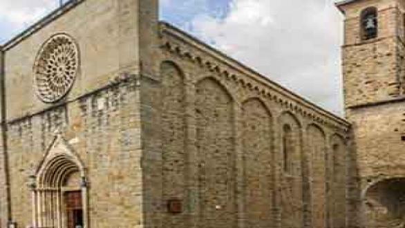 La iglesia de Sant’Agostino también sufrió daños.