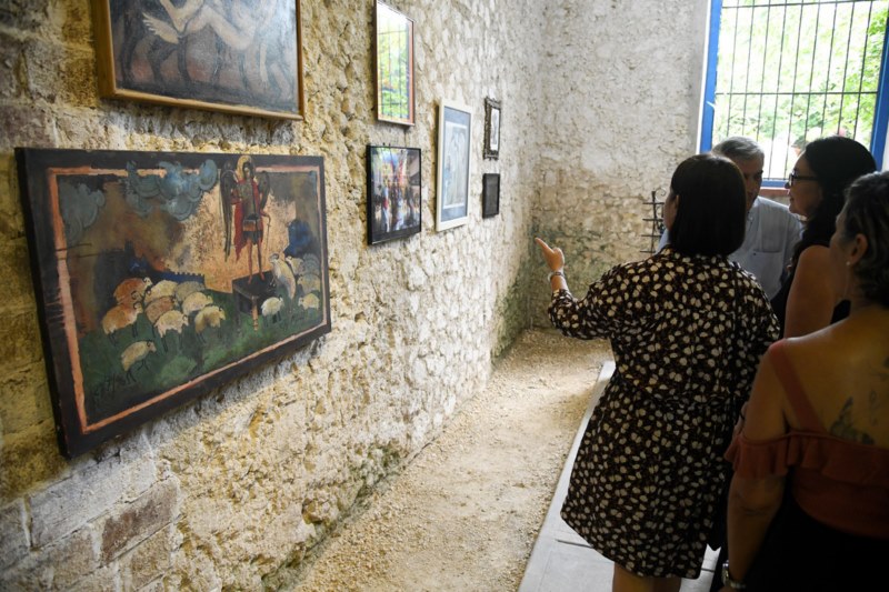 Vista de la muestra  “Meter La Habana en Guanabacoa"