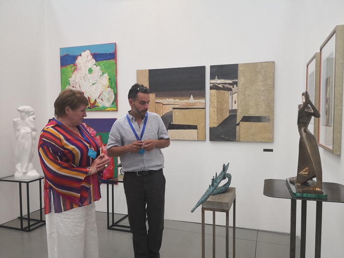 Pinturas de la ucraniana Anna Gidora. Art Unity-Triptych Art. Foto @yricardo.jpg