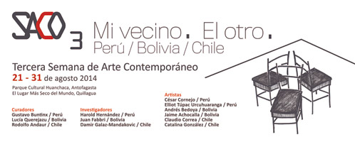 August 21 - 31: 3rd Antofagasta’s Contemporary Art Week 