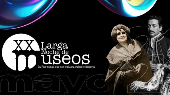 La Paz cartel de noche de museos 2026 en Bolivia