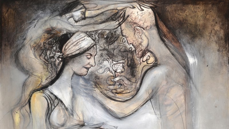 Alicia Alonso en la obra de Nelson Domínguez 