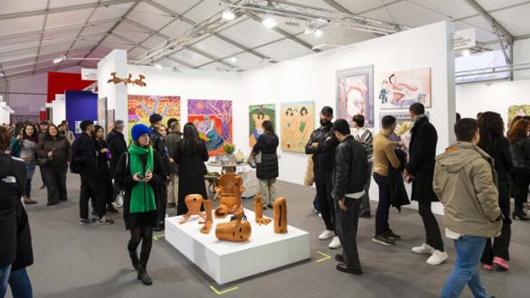 Vista de UVNT Art Fair 