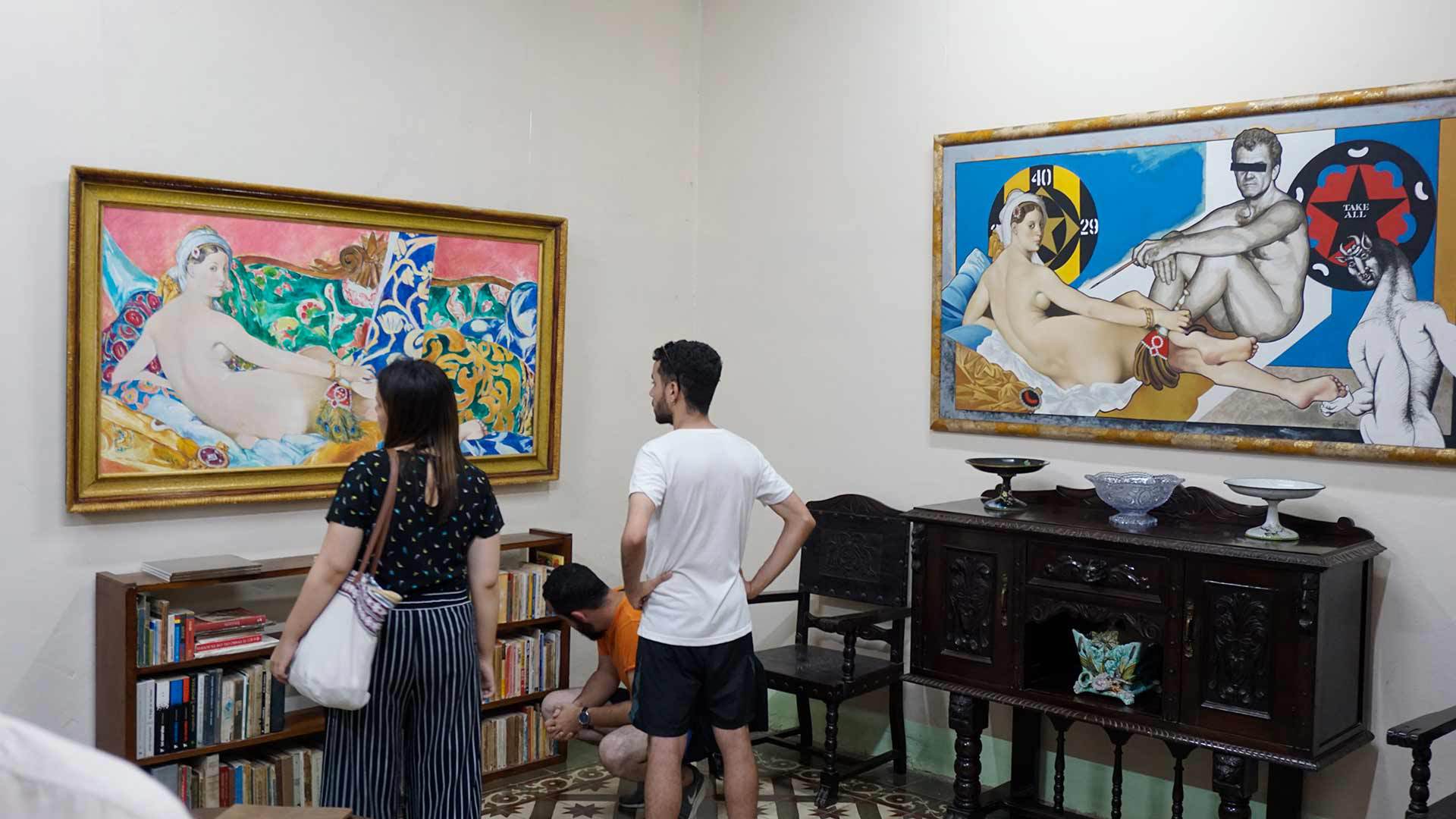 La Villa Blanca de colores 