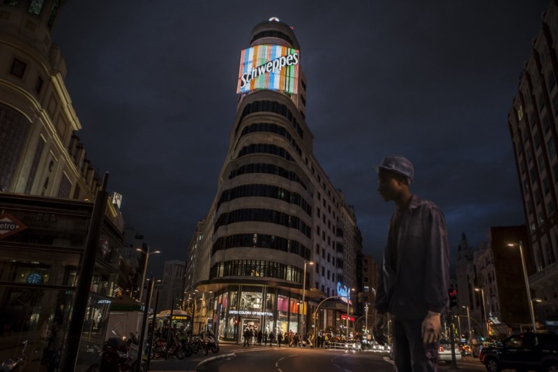 Nocturno en Callao. (2011)., colección particular de Vicente Tofiño.  
