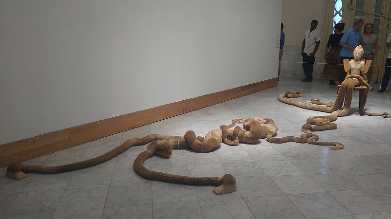 Man and woman, by Li Hongbo