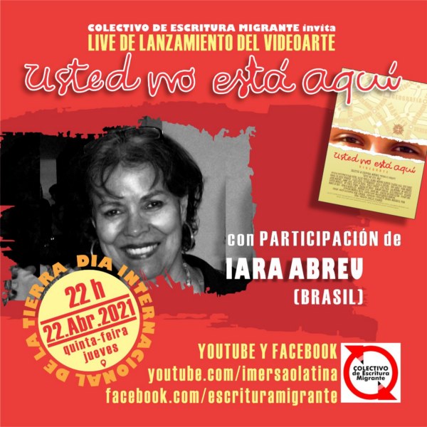 IARA ABREU en Videoarte “Usted No Está Aquí”