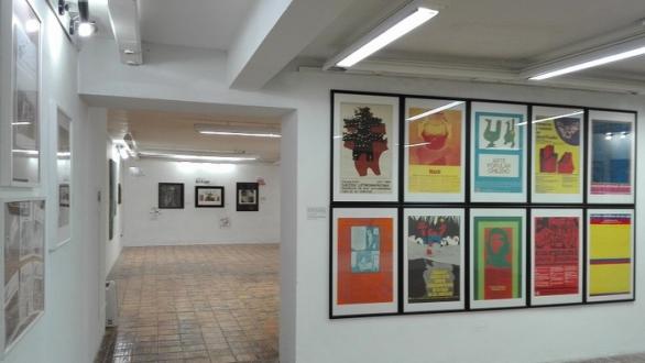 Vista de la expo en Casa de las Américas