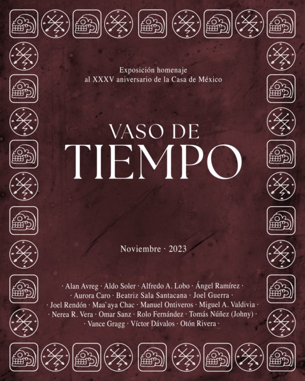Cartel Vaso de Tiempo