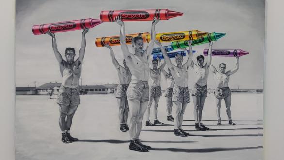 obra de arte en Art Madrid 2022