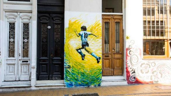 Mural maradona