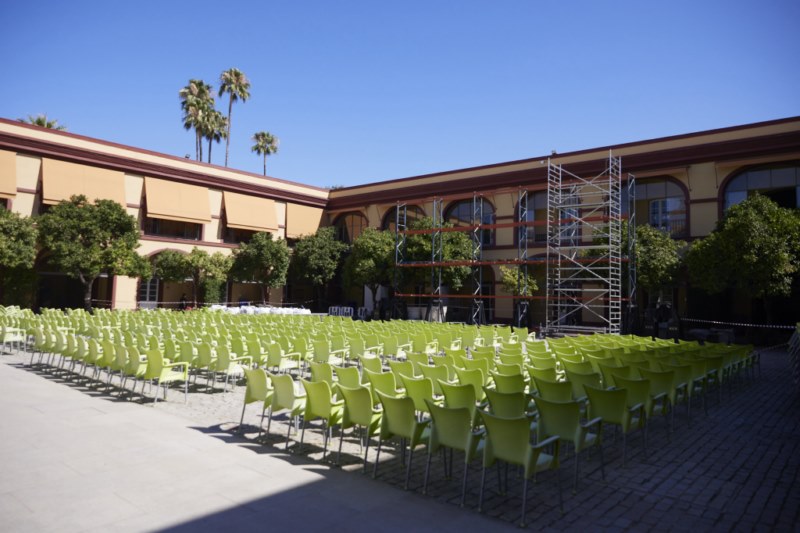 patio de cine en Sevilla