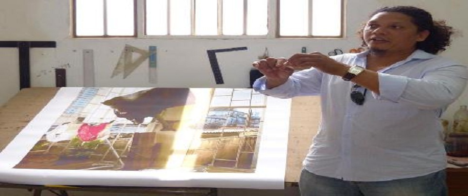 Esterio Segura, un residente permanente en la Bienal de La Habana