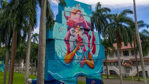 mural del proyecto Canvas Urbano