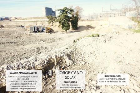 Galería Magda Bellotti inaugura “SOLAR” exposición individual  de Jorge Cano