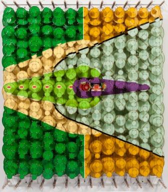 Final Week of Exhibition: Jacob Hashimoto: In the Cosmic Fugue