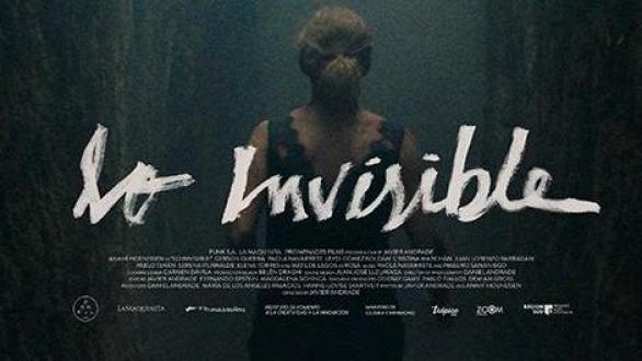Detalle del cartel del filme LO INVISIBLE