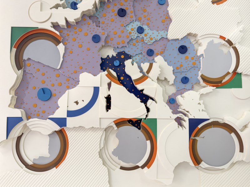 Obras de  Ariamna Contino y Álex Hernández