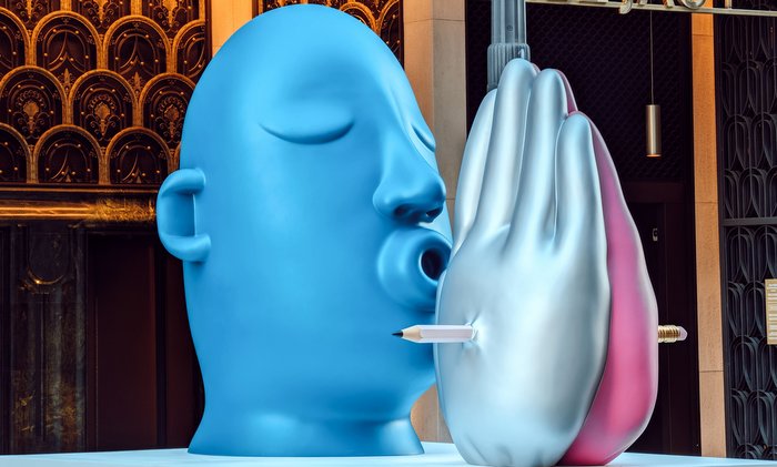 Inicia la Semana del Arte de Madrid con la instalación de la escultura Moments