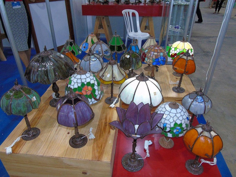 Stand de lámparas en Arte para Mamá