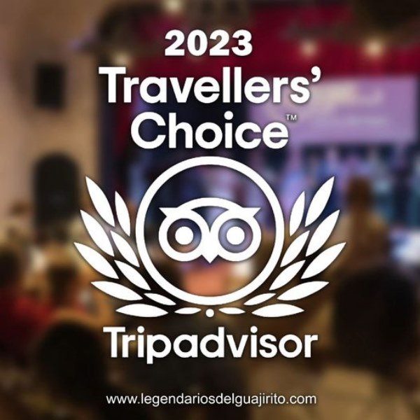 premio Travellers´ Choice 2023 a Legendarios del Guajirito 