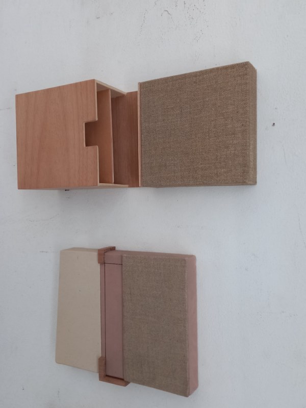 Obra del artista Juan Andrés, exposición Del espíritu y la forma 