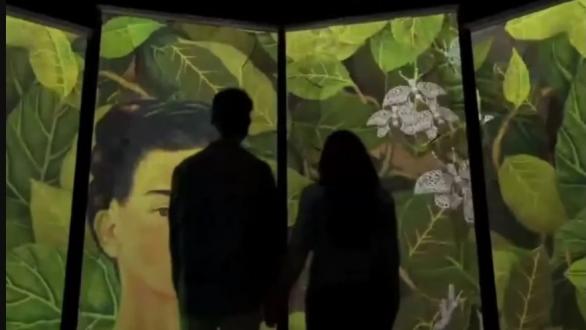 "Frida. La Experiencia Inmersiva". Foto tomada de El Universal 