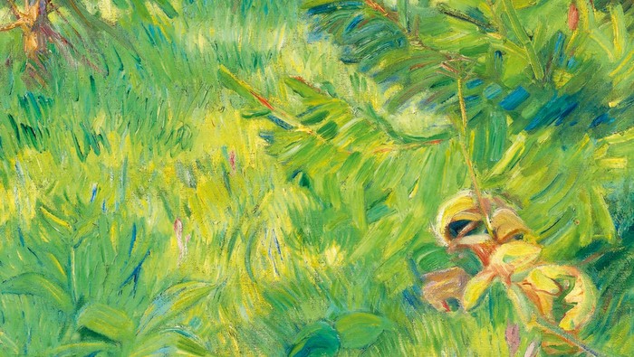 Rose Red - Grass Green - Quince Yellow Botanic Mysteries in the Würth Collection