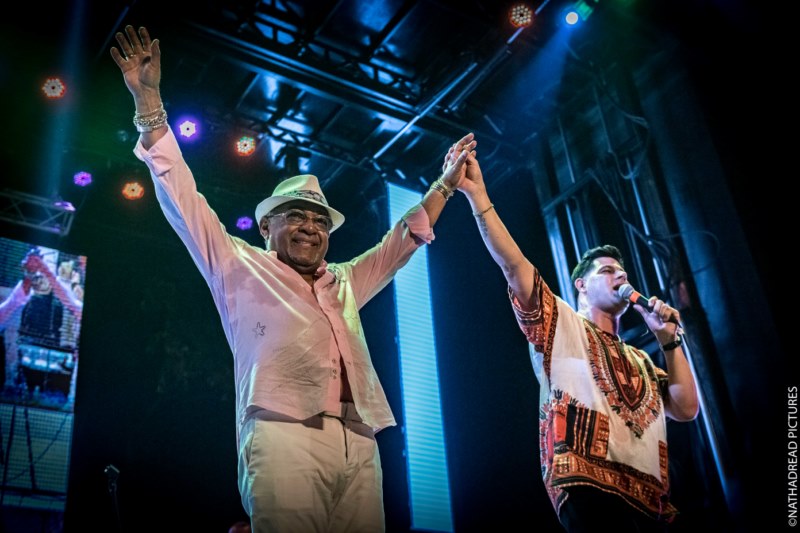 Músicos en el Festival de la Salsa en Cuba