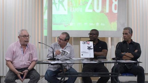 Miguel Iglesias, Alexis Triana, Jesús Lara y Jorge Coromina