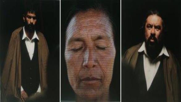 Tooba series by Shirin Neshat. C-print. Galería Filomena Soares. Lisbon, Portugal.
