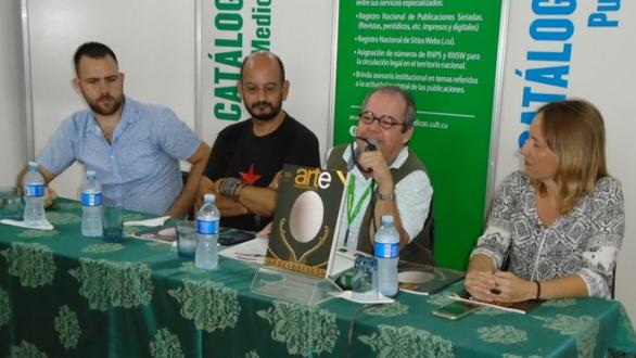 De der. a izq. Isel Pérez, Alexis Triana, Álvaro Castillo y Erián Peña