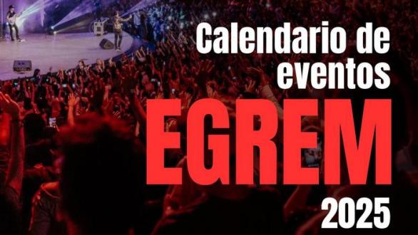 Cartel Calendario Eventos EGREM 2025