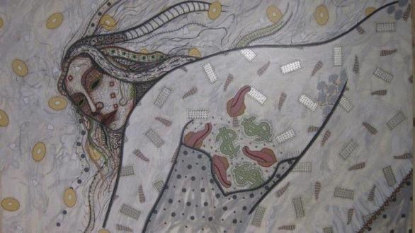 Obra expuesta en A teatro abierto 