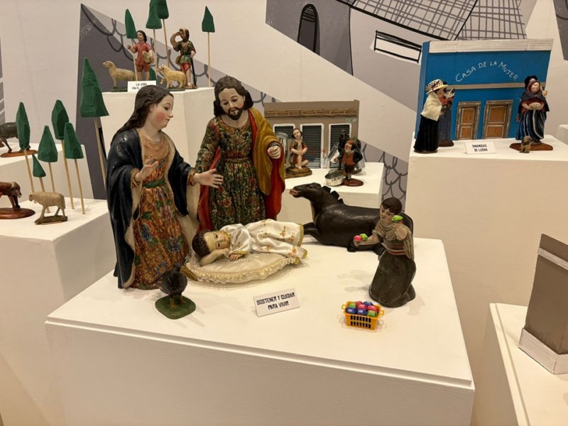 exposición Belén Carmelita: historias de comercio y resistencia