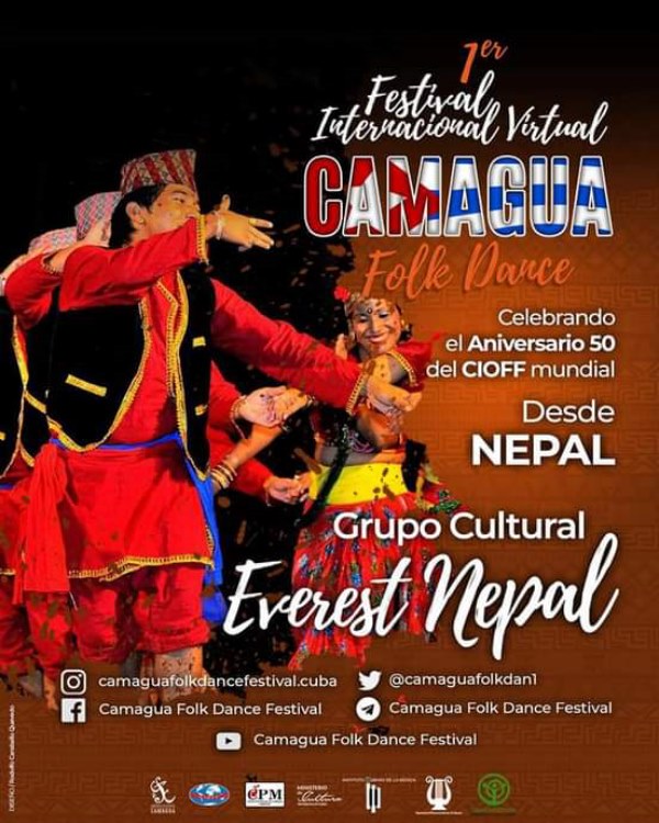 I Festival Internacional Virtual “Camagua Folk Dance ”. Nepal
