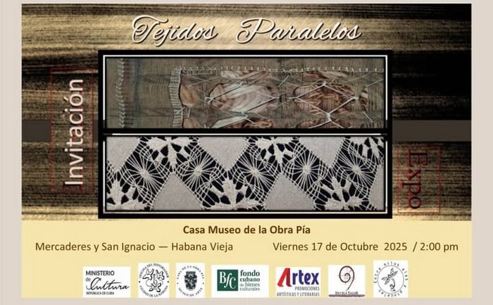 “Tejidos Paralelos”: exposición de Yudit Vidal Faife y el proyecto Entre Hilos, Alas y Pinceles llega a La Habana