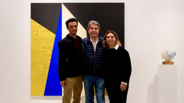Borja Barrajón, Alberto Cornejo e Isabela Puga