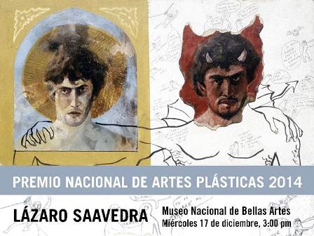 Lázaro Saavedra: 2014 National Plastic Arts Award