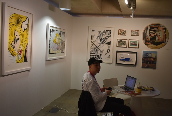 Works of D Face in Stolen Space Gallery (London)