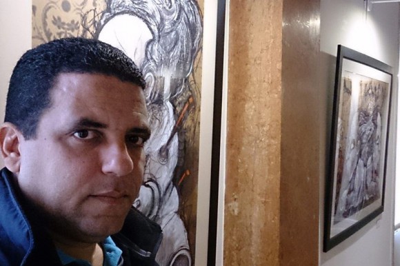 Dominicano Raúl Morilla exhibe obra en bienal habanera