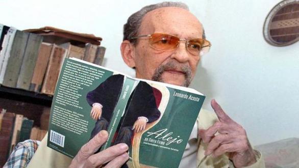 Leonardo Acosta. Foto tomada de Granma