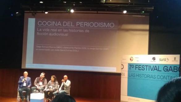 vista del panel festival gabo 