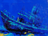 cuadro alfonso cruz pintado bajo el mar